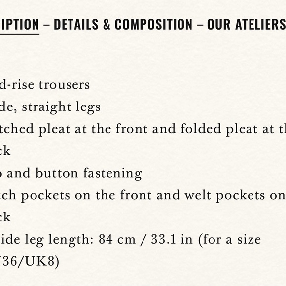 Sezane Dan Trousers - Navy - Picture 2 of 5